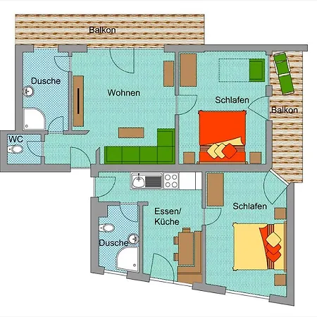 דירה Gurglerhof